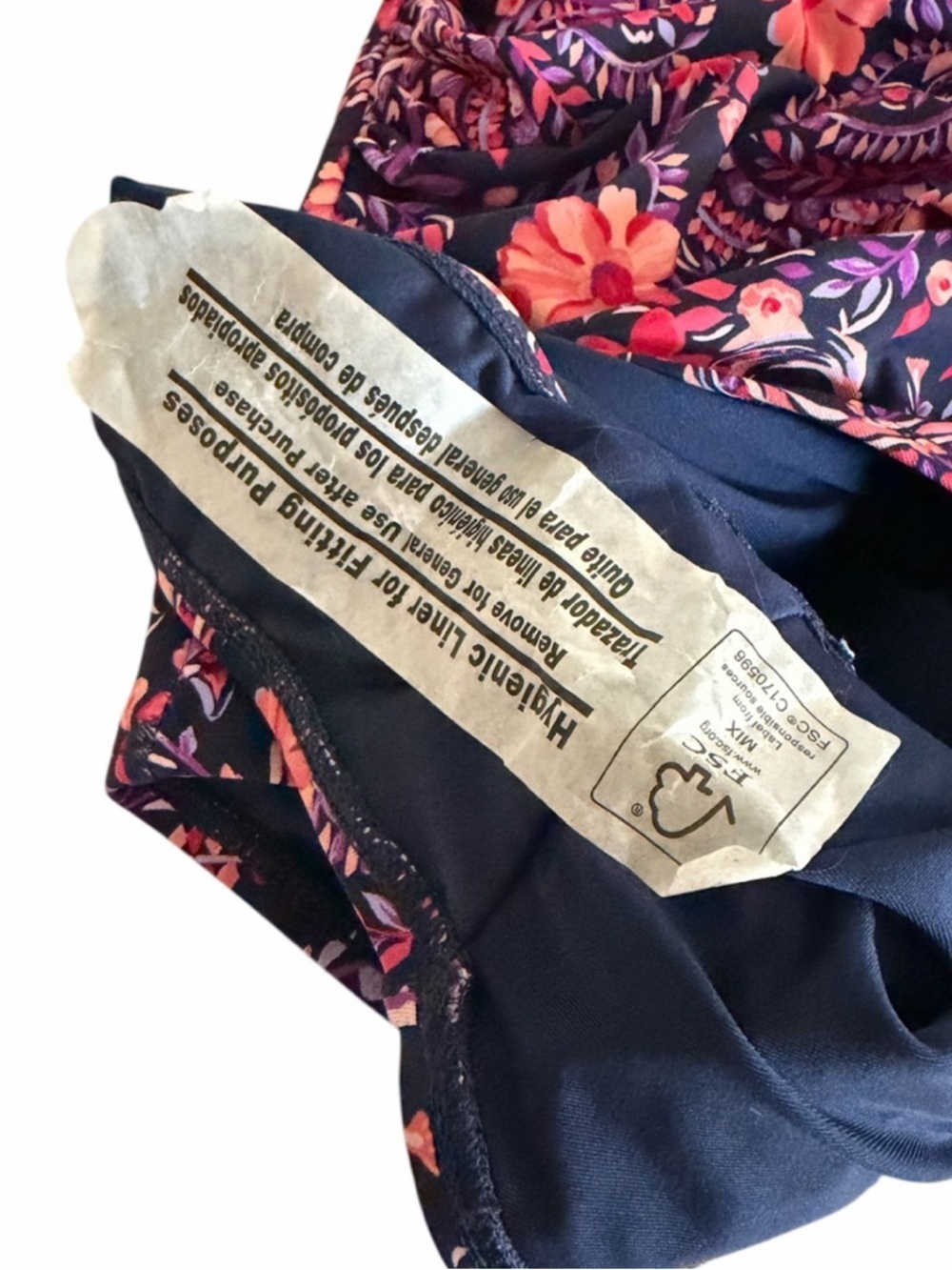 Lands’ End SlenderSuit Grecian One Piece Swimsuit - Picture 7 of 8